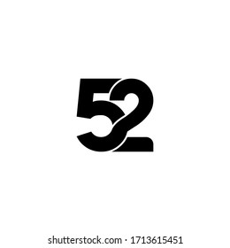 Diseño del logotipo original en monograma de 52 letras