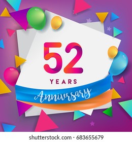 52nd Birthday Images, Stock Photos & Vectors | Shutterstock