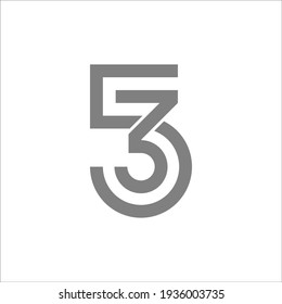 53 logo design vector sign