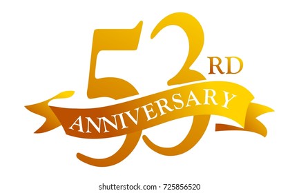 53 Ribbon Anniversary 