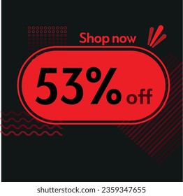 53% Comprar ahora vectores elementos rojos y negros friday comprar ahora tienda online marketing de emoticones