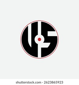 531 carta logotipo forma geométrica matemática educacional redondo círculo elipse arma alvo espaço negativo U S