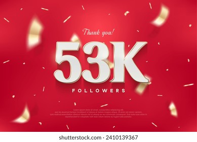 53k elegant and luxurious design, vector background thank you for the followers.