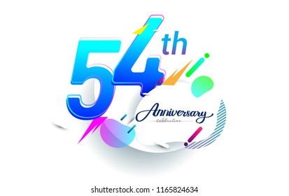 54th Birthday Images, Stock Photos & Vectors | Shutterstock