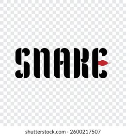 55 alphabet snake combination logo