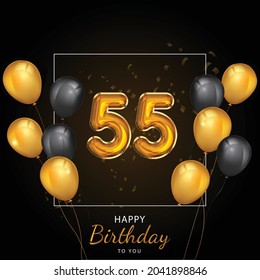 5,815 55 birthday Images, Stock Photos & Vectors | Shutterstock