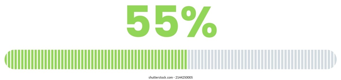 55 Loading 55 Progress Bar Infographics Stock Vector (Royalty Free ...