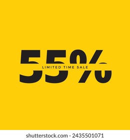 55% off - a limited time offer