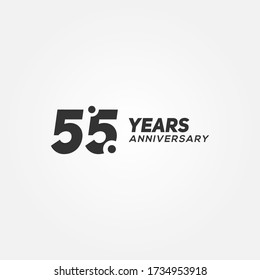 Diseño de vectores de 55 años