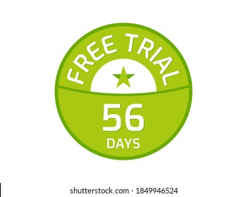 56 Days Free Trial logo, 56 Day Free trial image