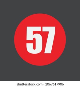 2,466 57 logo Images, Stock Photos & Vectors | Shutterstock