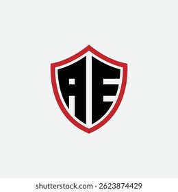 575 escudo logotipo forma letra alfabeto aprendizagem educacional A E