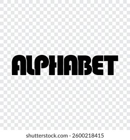 58 alphabet word monogram offset path logo