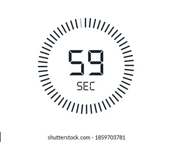 59 second timers Clocks, Timer 59 sec icon