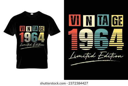 59 Years Old Vintage 1964 Limited Edition 59th Birthday living leyenda de la camiseta