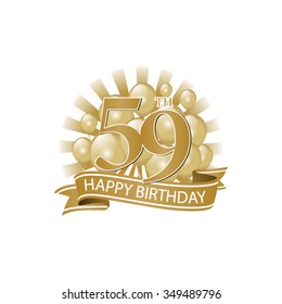 59th Birthday Images, Stock Photos & Vectors 