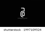 5D D5 5 AND D Abstract initial monogram letter alphabet logo design