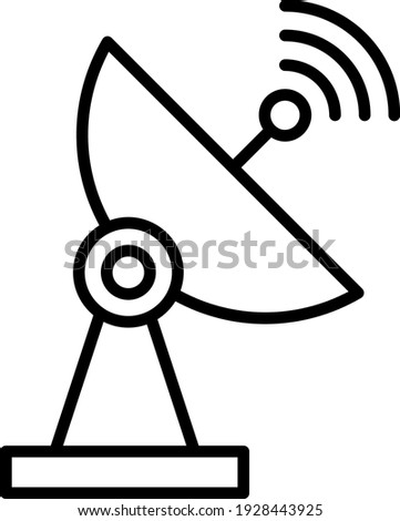 5G Connection Vector line Icon Design, Internet of things symbol on white background, IoT and automation stock illustration, Ultra high speed wireless internet Concept,
