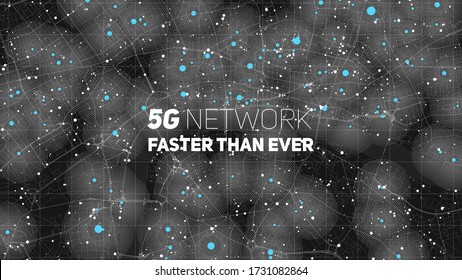 5G Coverage Map Of A City. Elevation Map With High Signal Zones. Wifi Broadcasting Zones On Town Streets. Network Good Connection Map In Urban Area.