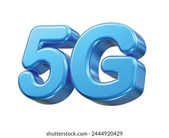 5g icon rendering 3d illustration element