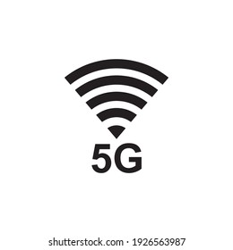 5 g símbolo de icono vector