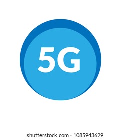 5G icon vector illustration