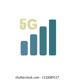 5G icon. Vector illustration.