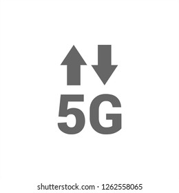 5G icon, Vector illustration