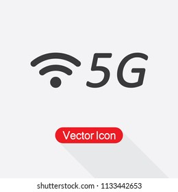5g Icon Vector Illustration Eps10