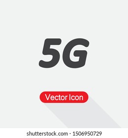 5G Icon Vector Illustration Eps10