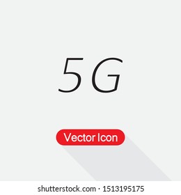 5G Icon Vector Illustration Eps10