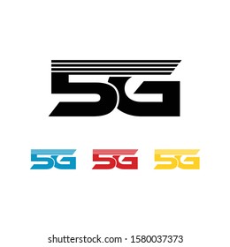 5G Logo Icon Design Vector