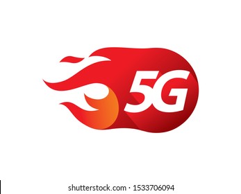 5G Logo Symbol Or Icon Template