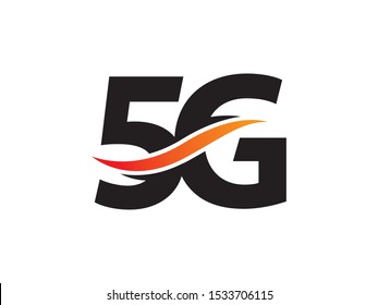 5G Logo Symbol Or Icon Template