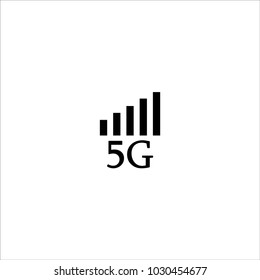 5G mobile internet icon vector