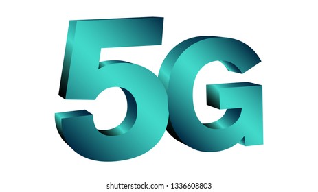 5g mobile technology sign