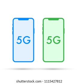 5G network filled vector icon. Modern simple isolated sign. Vector stock illustration.