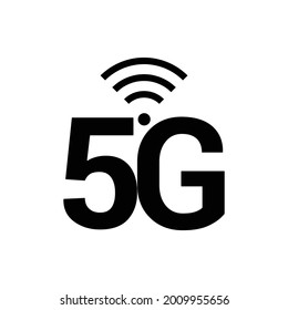 5g network internet symbol vector illustration on white background