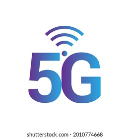 5g network internet symbol vector illustration on white background
