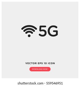 5g network vector icon