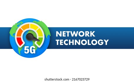 5G network wireless systems and internet. Communication network. Vector illustration