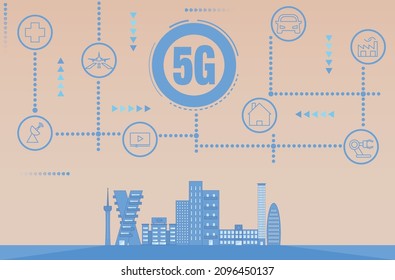 5G the new higher speed connection technology