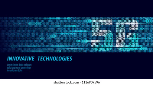 5G nova conexão wi-fi de internet sem fio. Números de fluxo de código binário de big data. Ilustração vetorial de tecnologia de velocidade de conexão de dados de rede global de alta velocidade