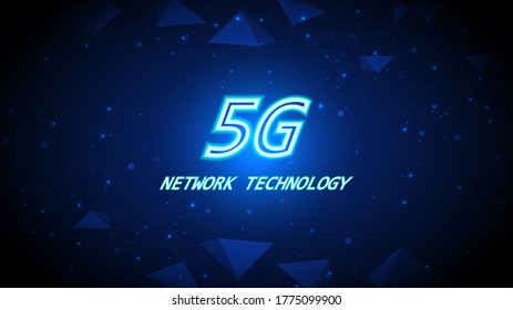 tecnología de circuito de velocidad 5G con sistema de conexión de datos digitales de alta tecnología y electrónica de computadora