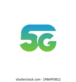 5g symbol. 5g internet. Vector technology icon network sign.

