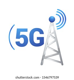 5G Technology Abstract Illustration as EPS 10 File