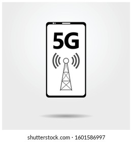5G Technology concept vector background. Innovation and internet network systems