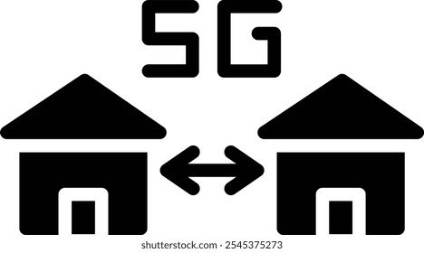 5G-41 Vector Glyph Icon Design