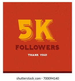 5k 5000 Followers Thank You Post For Social Media