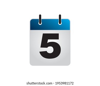 5th day date of simple calendar